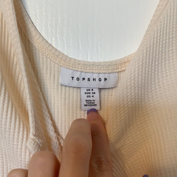 Topshop mini thermal dress - Picture 2 of 3